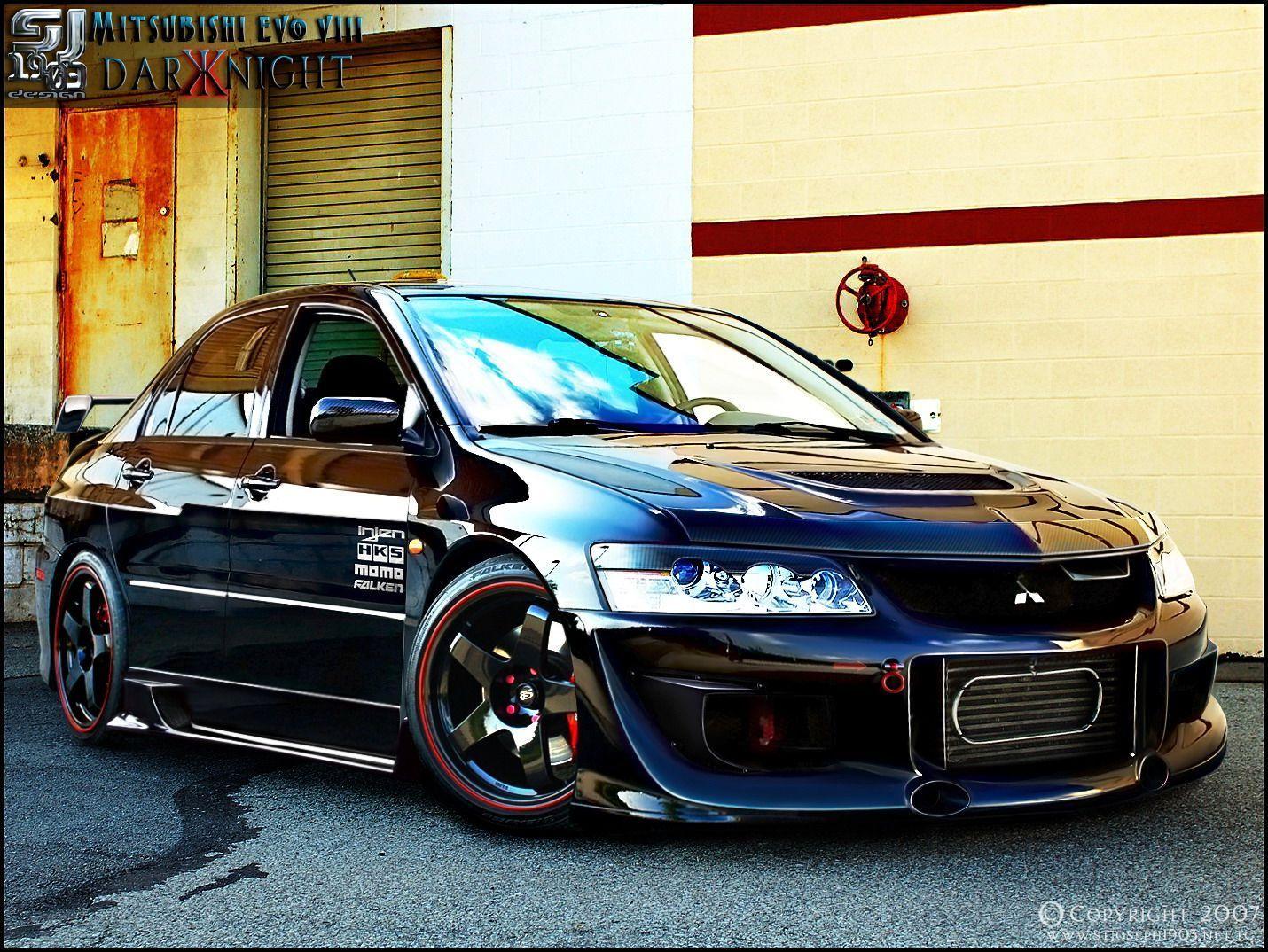 Image For > Modified Mitsubishi Evo 8