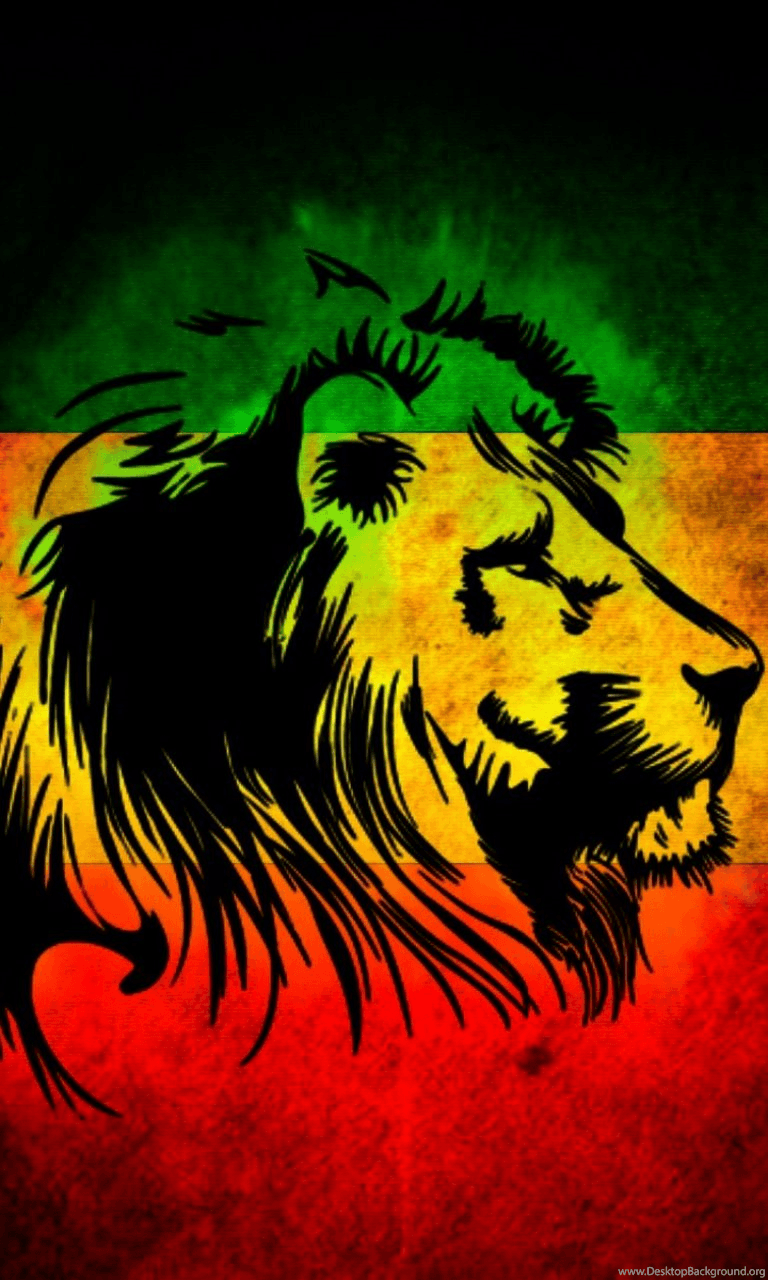 Lion Jamaica Flag Lumia 1020 Wallpapers