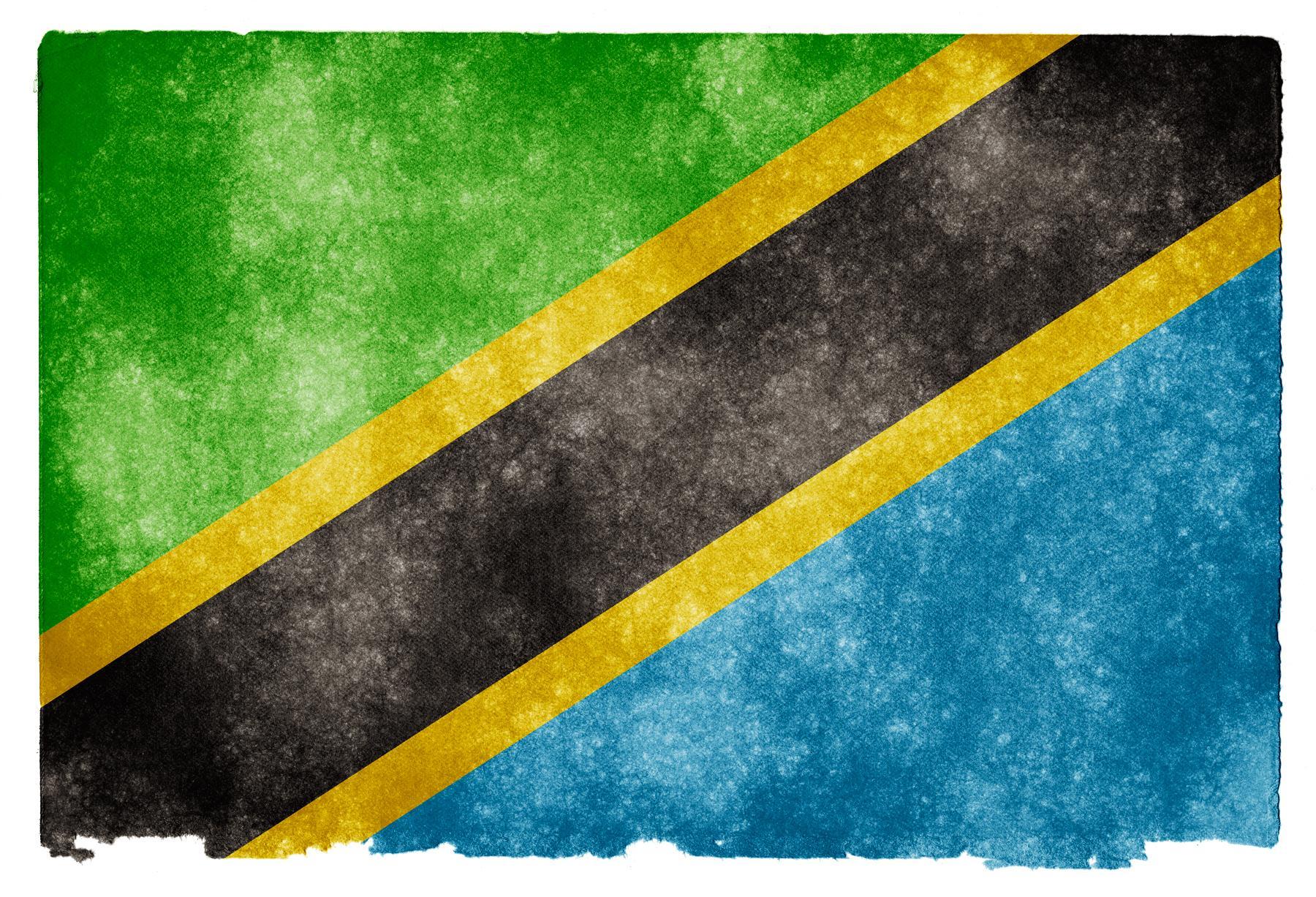 Free photo: Tanzania Grunge Flag