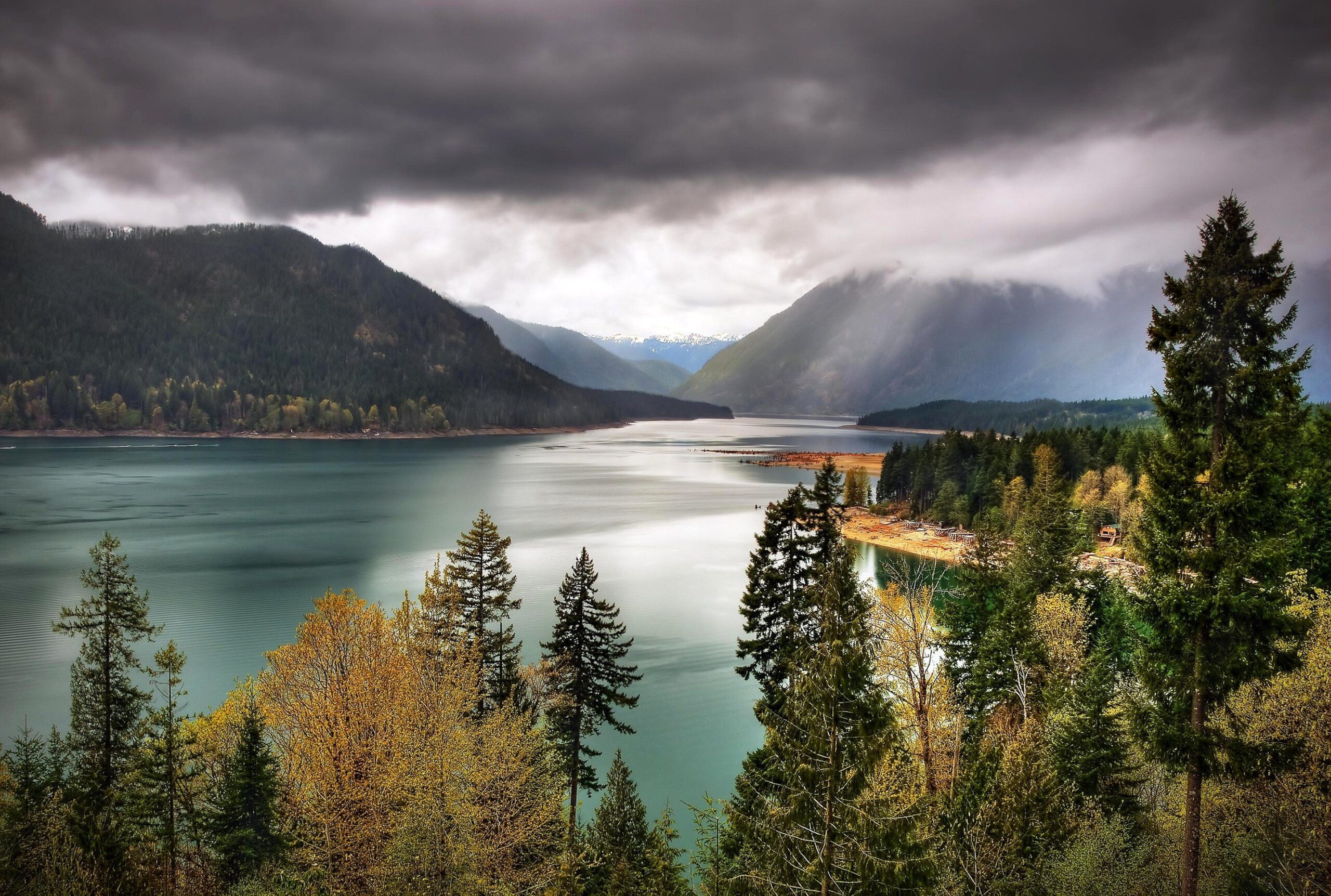 Sky olympic national park lake usa washington wallpapers