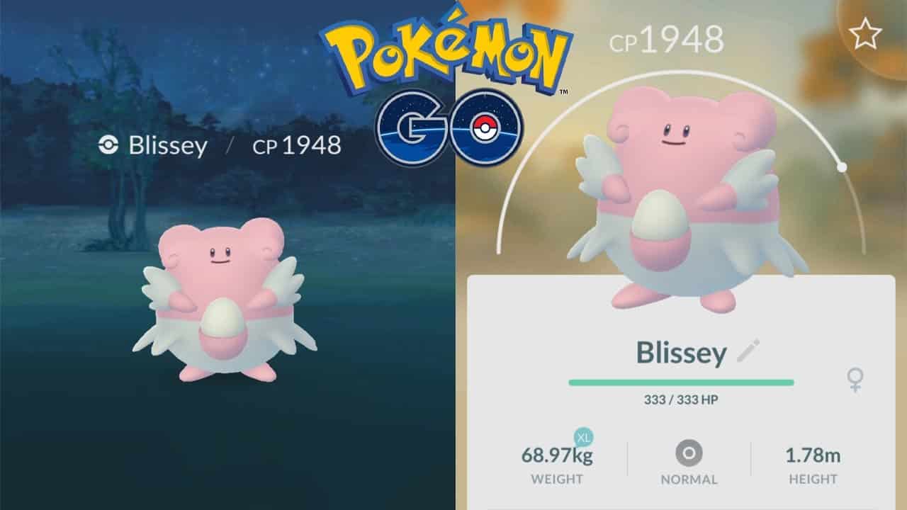 Don’t Use Blissey and Chansey in Pokemon Go Raids