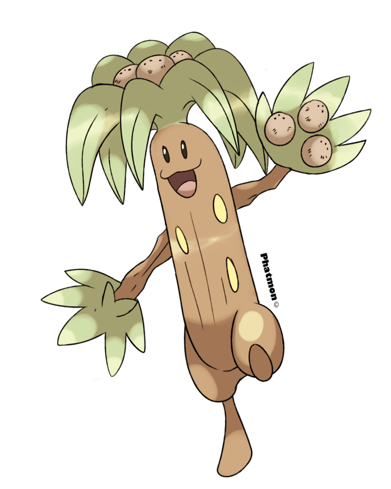 Alola Sudowoodo by Phatmon