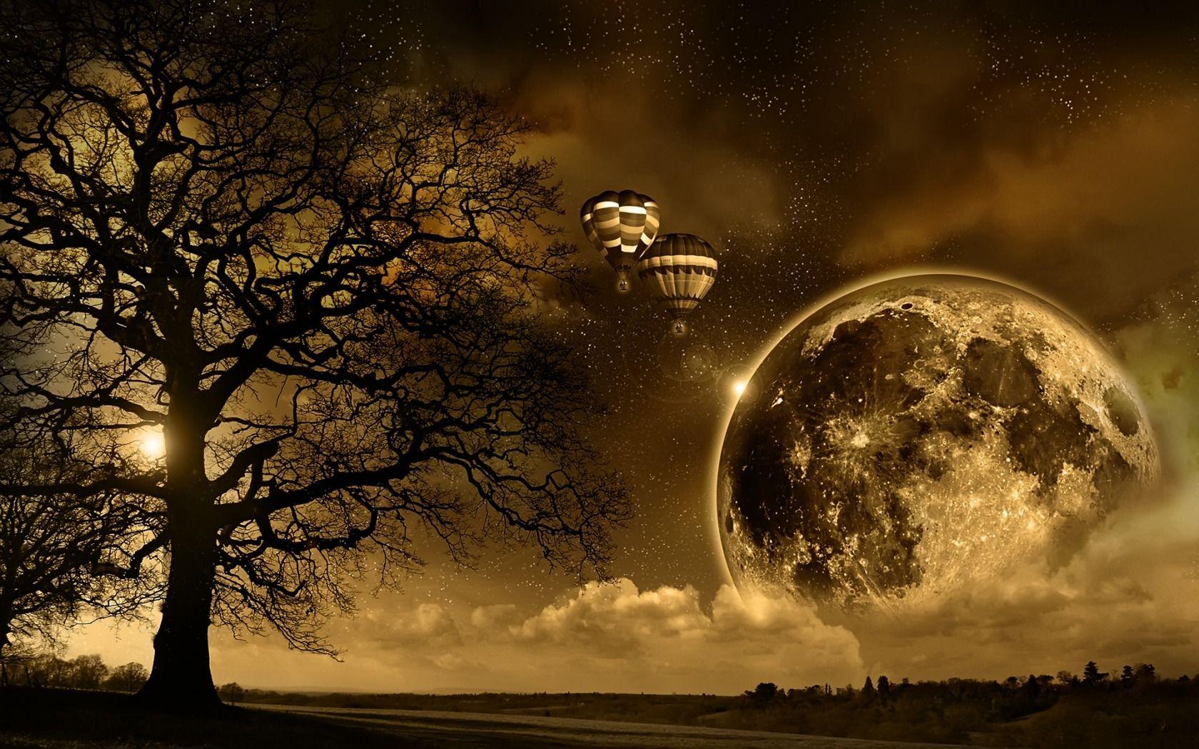 Moon 3d wallpapers free hd wallpapers for desktop