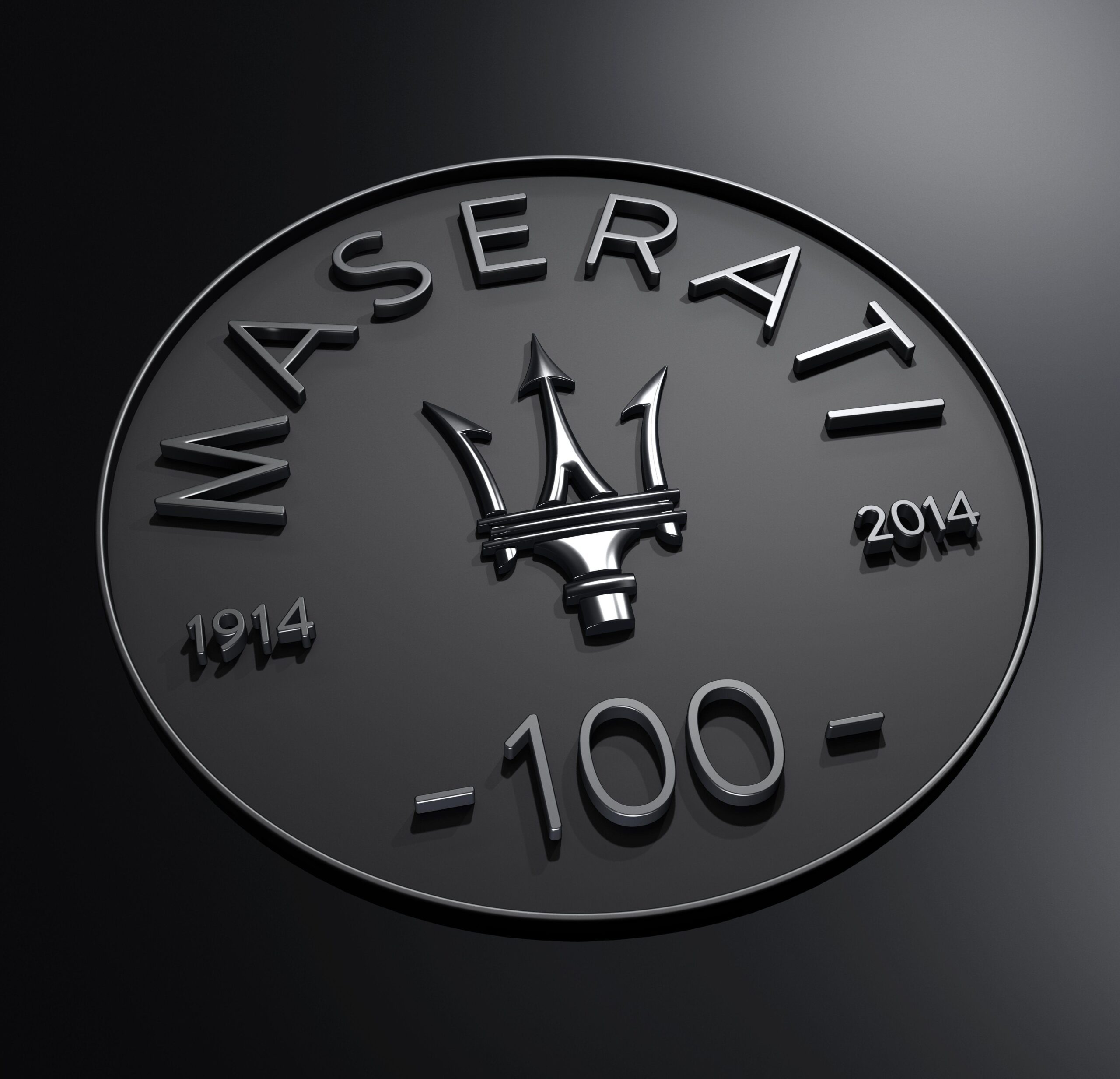 Maserati Centennial Logo wallpapers