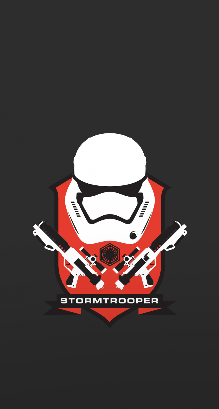 Download Star Wars The Force Awakens Stormtrooper 744 x 1392