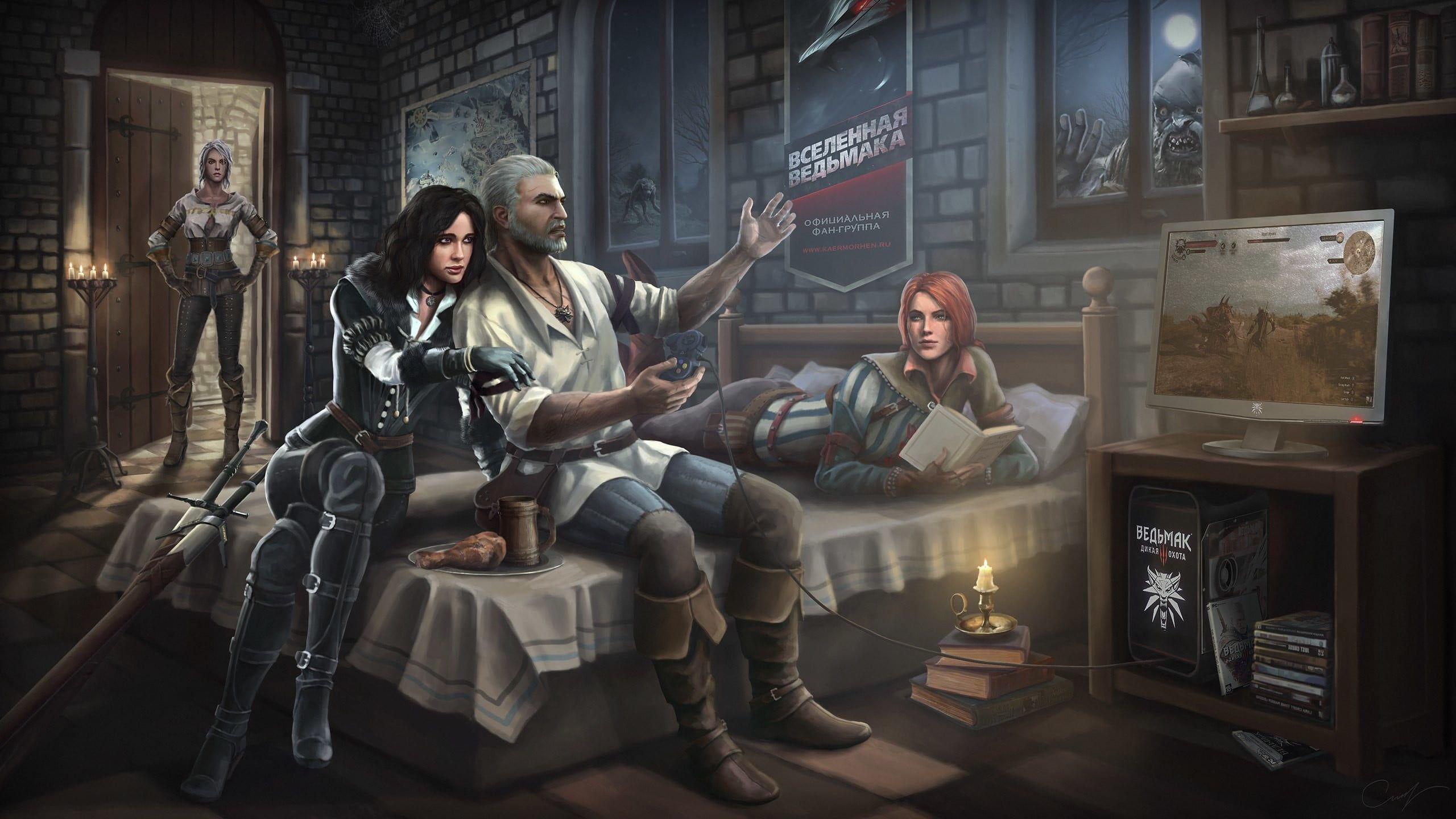 Artwork, The Witcher 3: Wild Hunt, Yennefer of Vengerberg HD