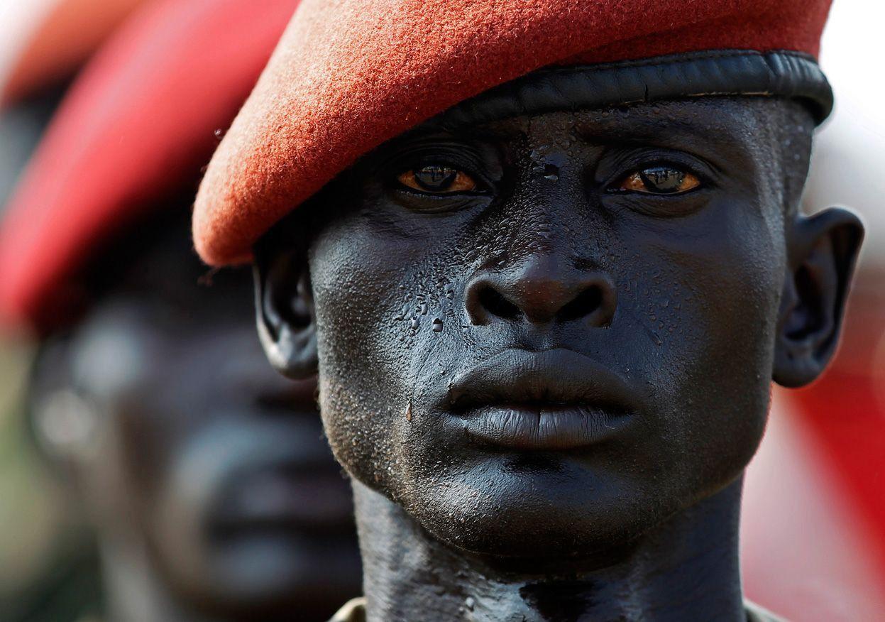 South Sudan, Soldier, Negro, Sweat wallpapers