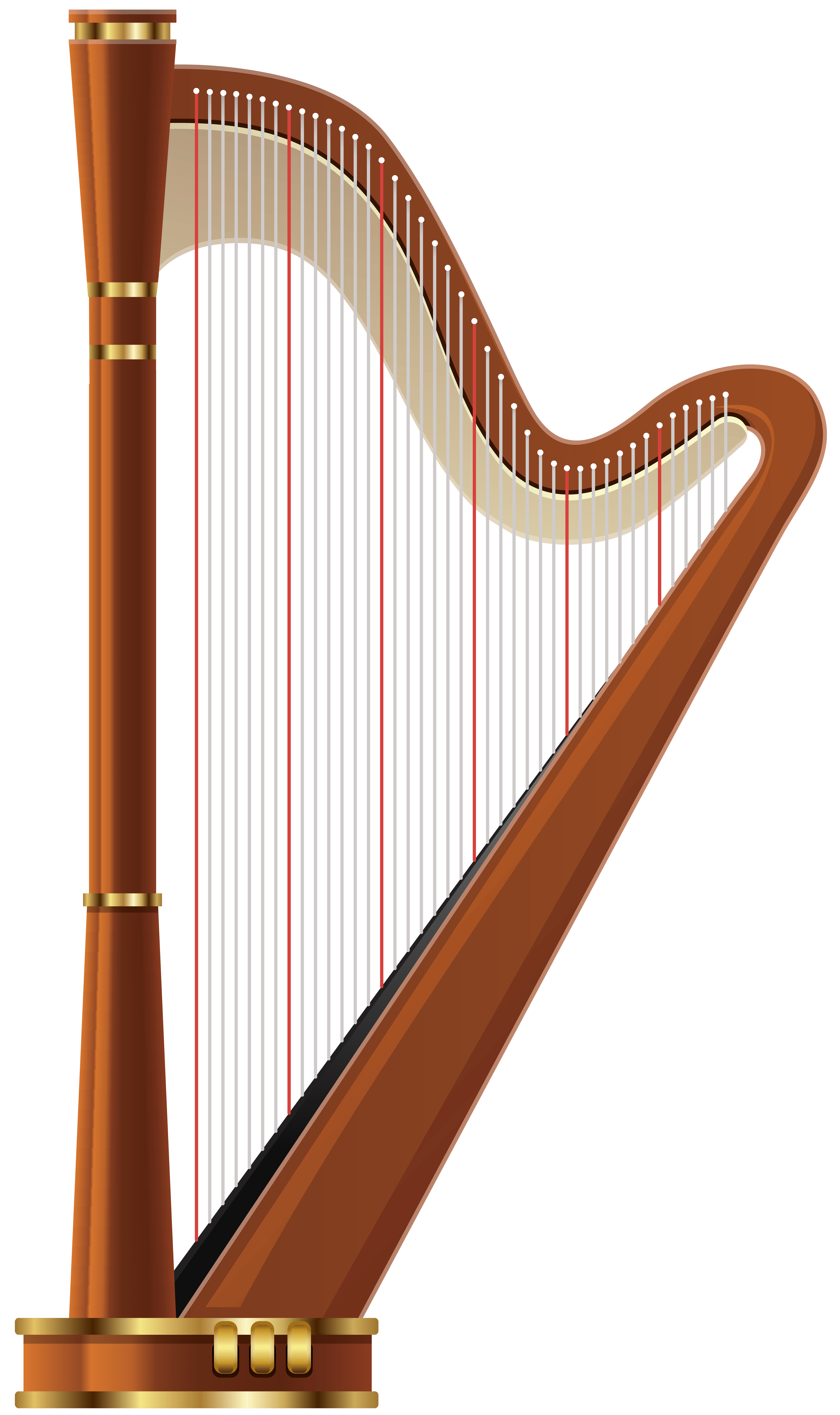 Harp Transparent Clip Art