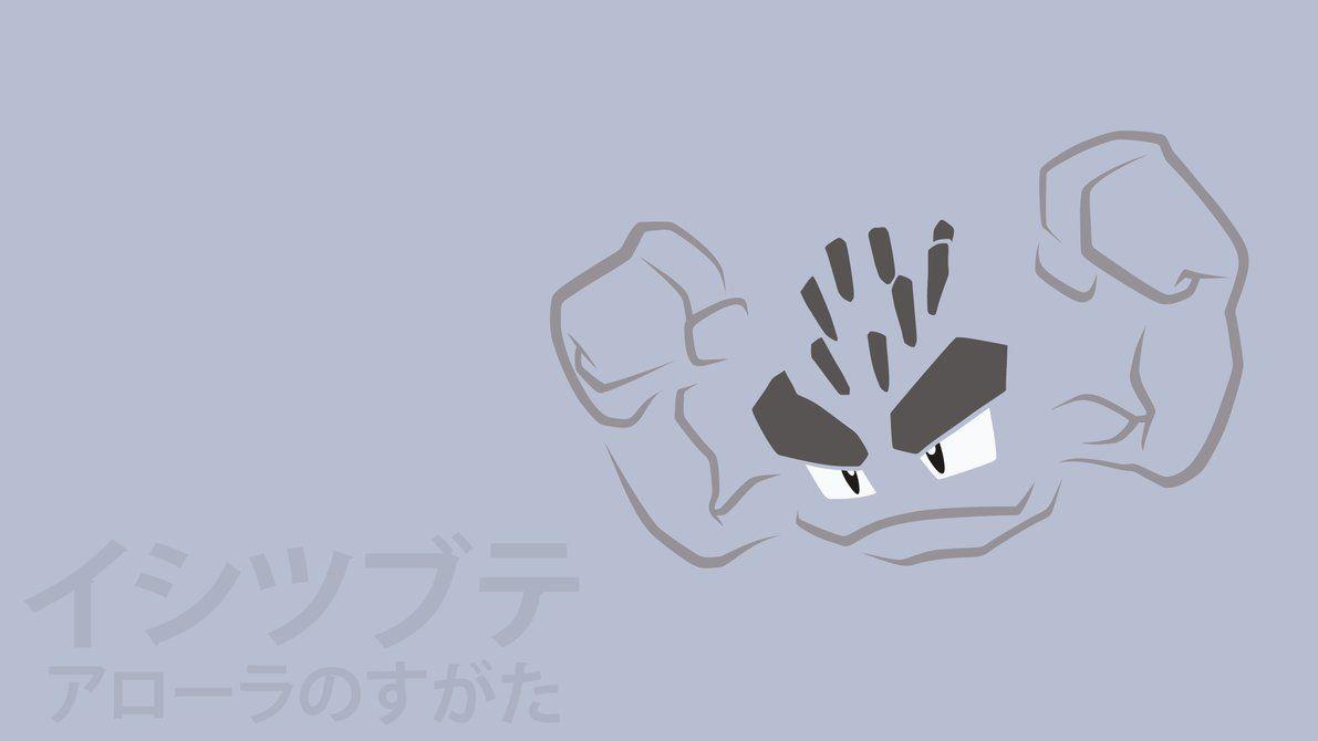 Alolan Geodude by DannyMyBrother