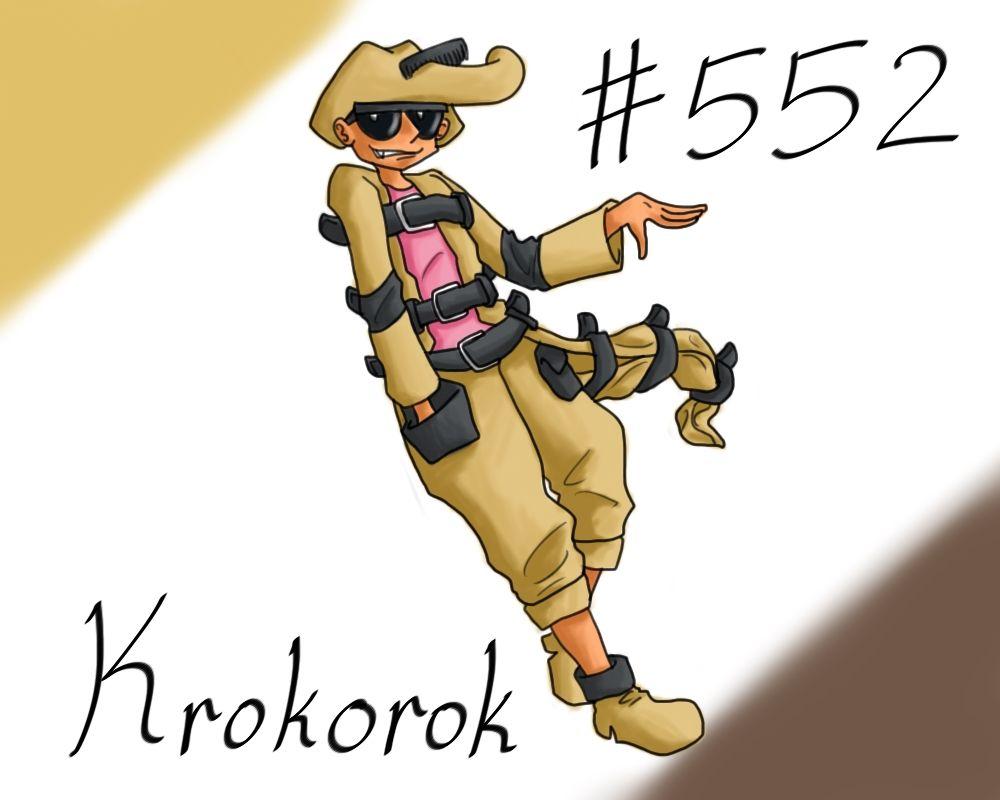 Pokemon Gijinka Project 552 Krokorok by JinchuurikiHunter