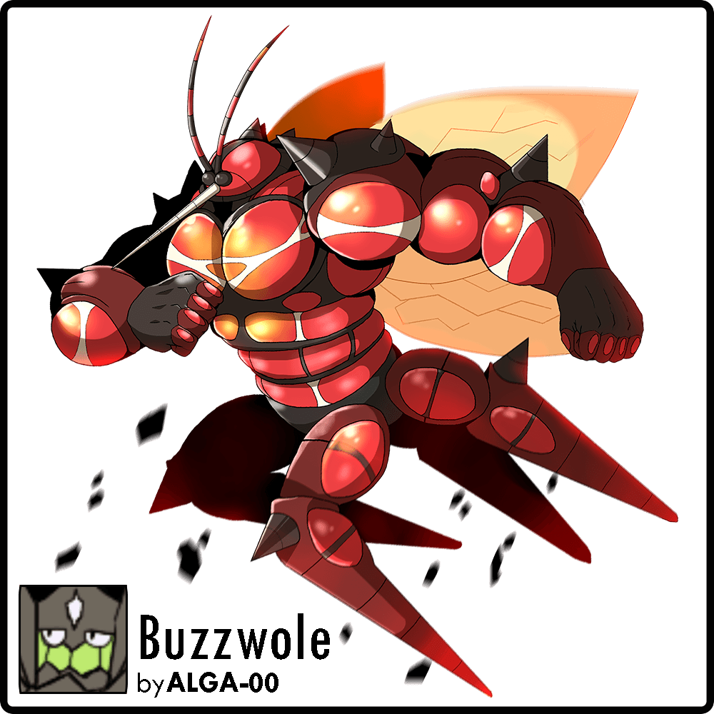 Alola Dex Collab : Buzzwole by ALGA