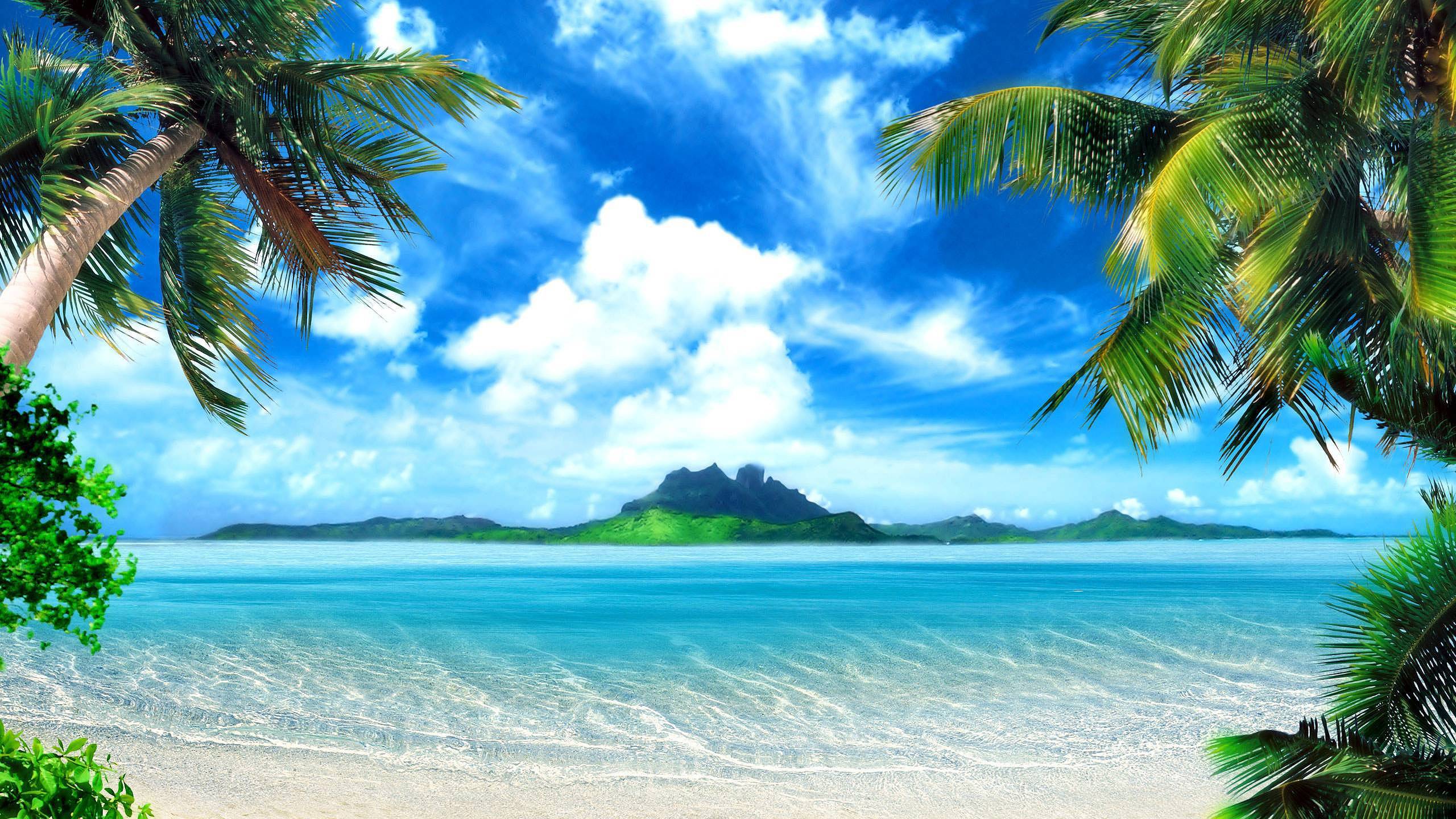 Tropical Beach Backgrounds Wallpapers