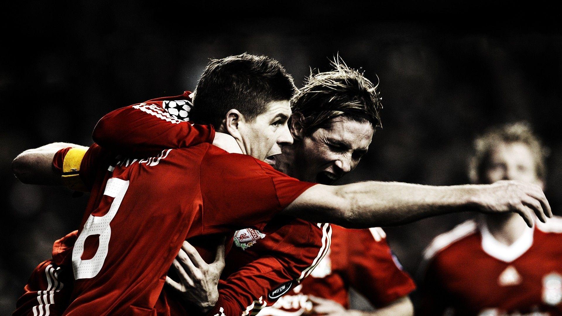 Fernando torres liverpool fc steven gerrard soccer sports wallpapers