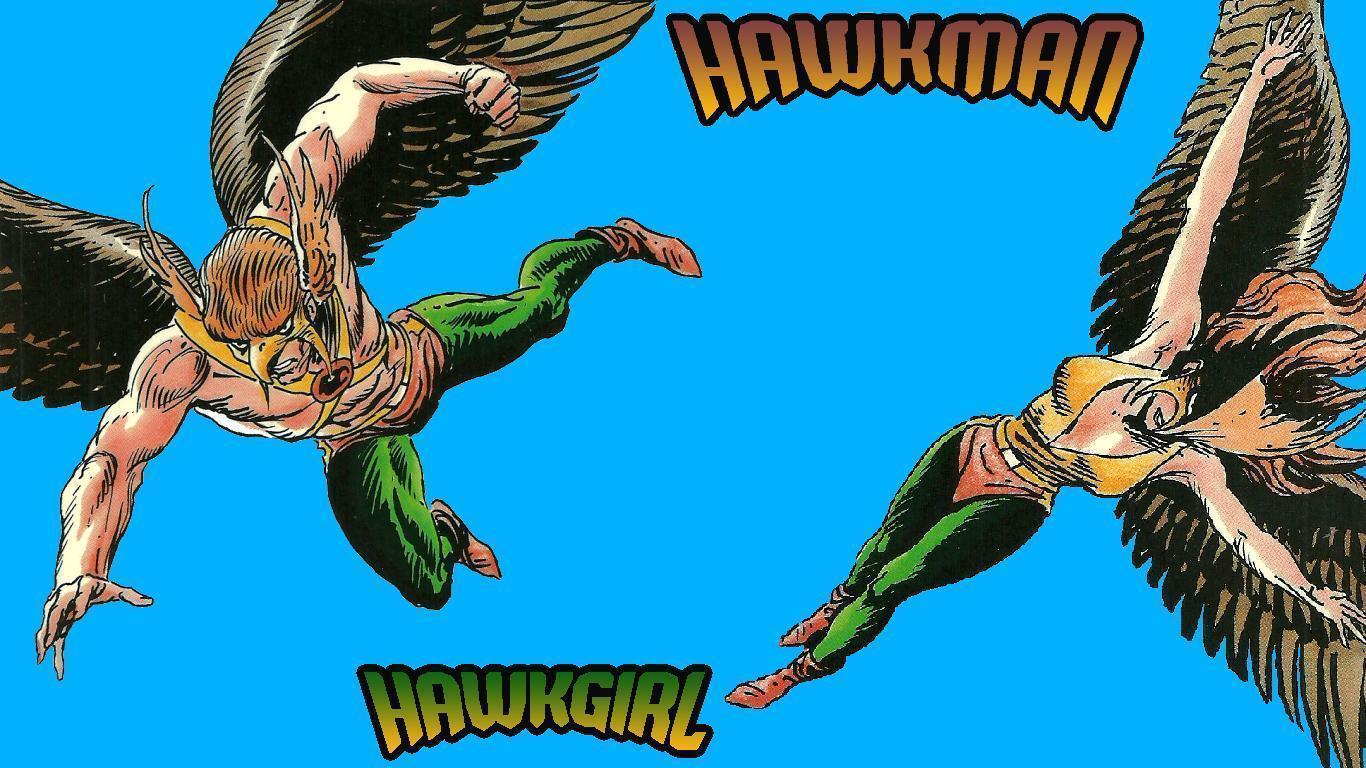 Hawkman and Hawkwoman by Joe Kubert by lovesfantasticbeings on