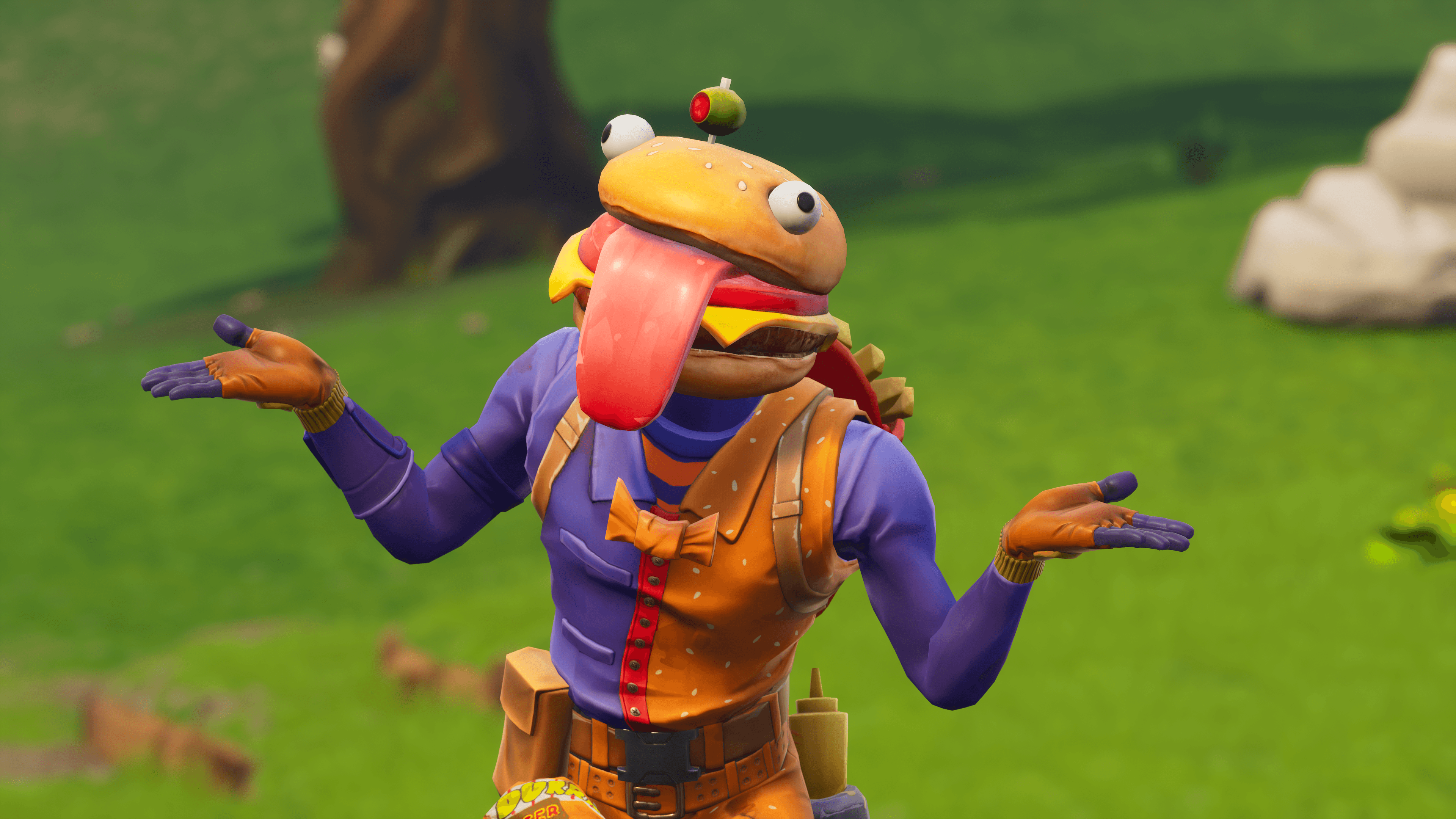 4k wallpapers of Beef Boss and the new emote. : FortNiteBR