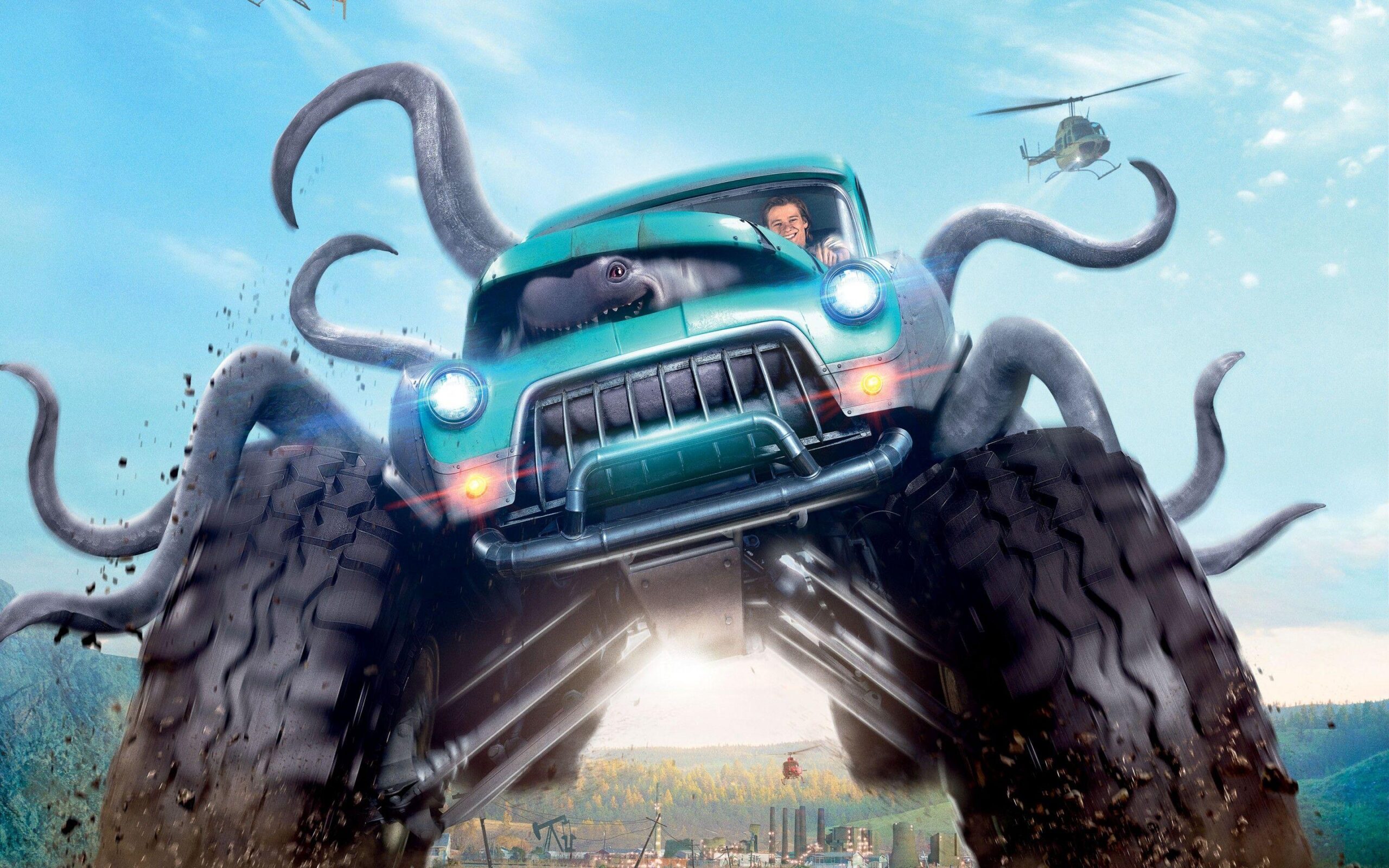 Wallpapers Monster Trucks, Animation, 2016, Movies,