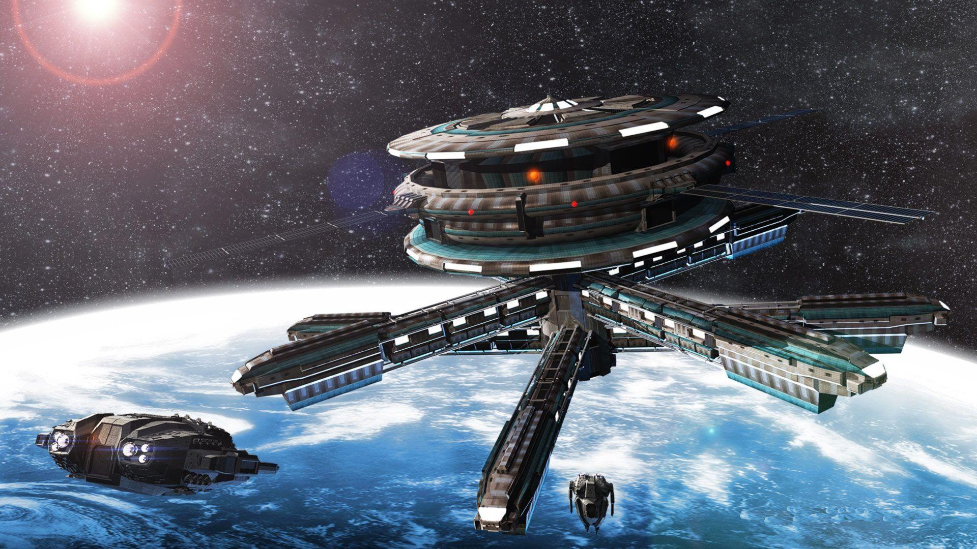 Space Station 3D Wallpapers Download Wallpapers from wallpapershade