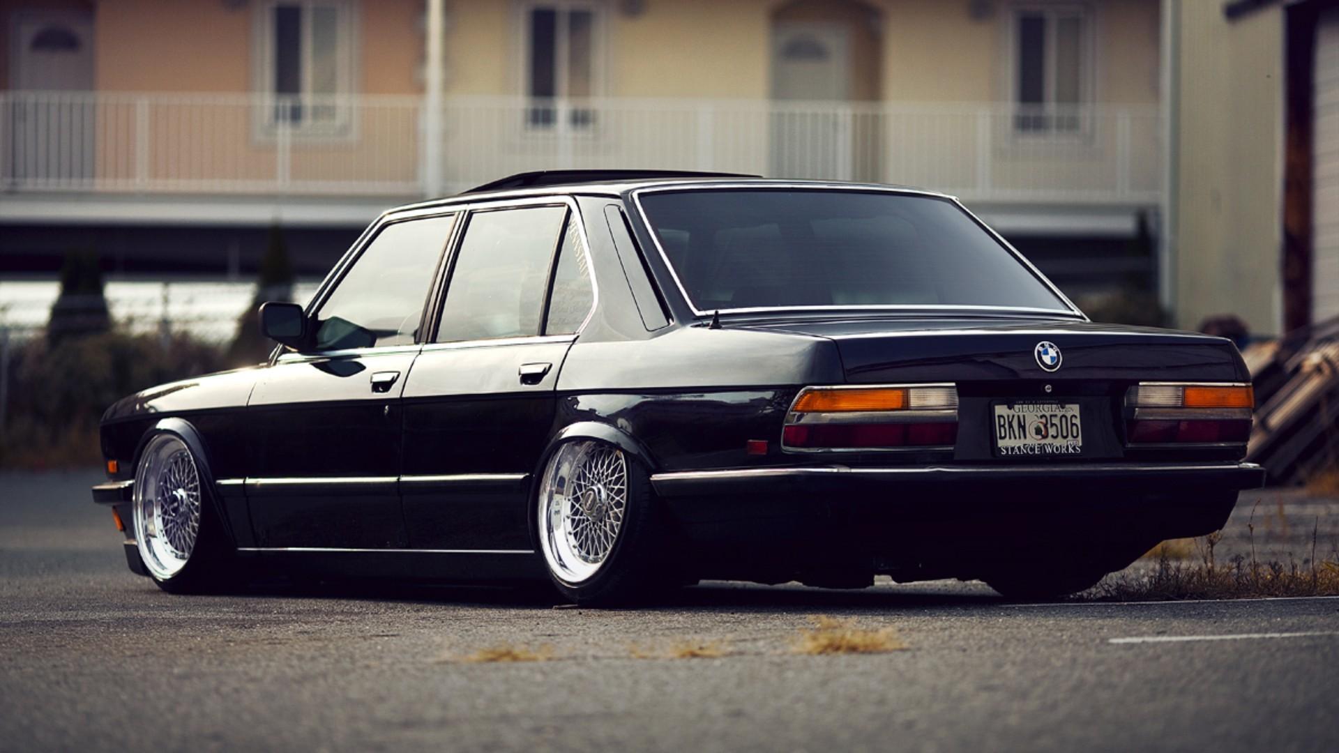 Bmw e28 slammed stance works e38 stancenation wallpapers