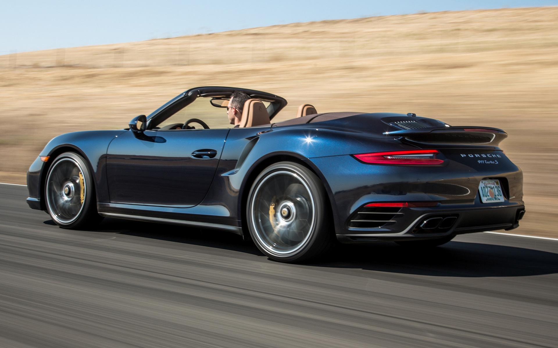 2017 Porsche 911 Turbo S Cabriolet