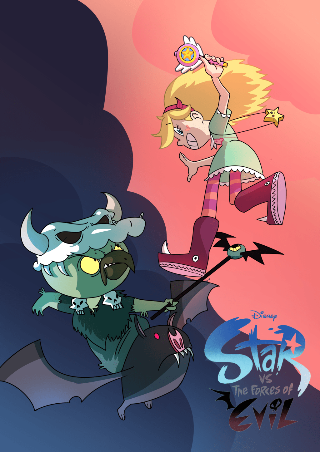 star vs the forces of evil by NastyaTrems