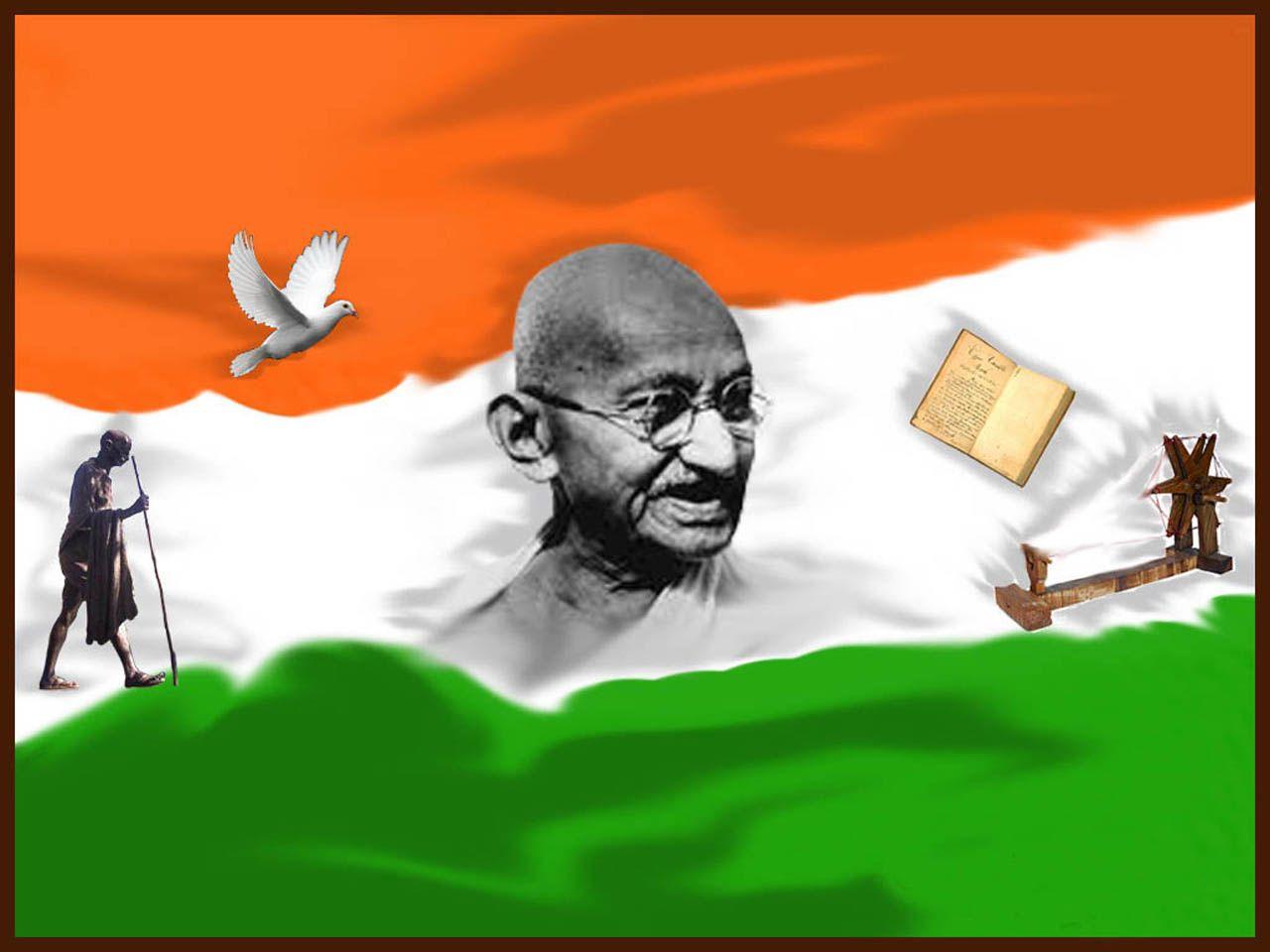 mahatma gandhi wallpaper