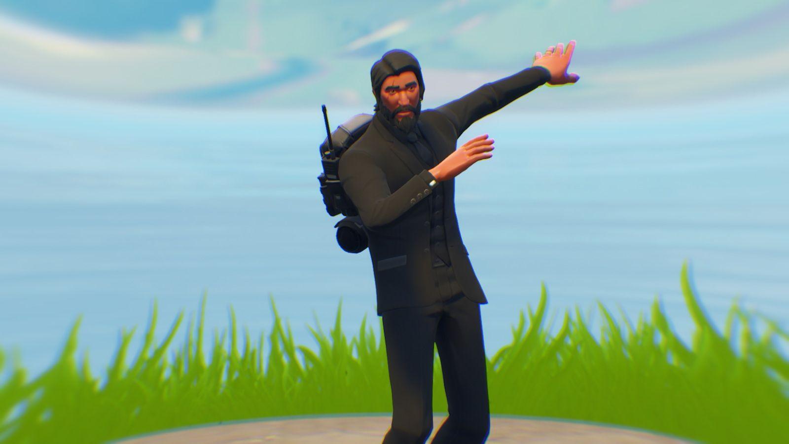 Fortnite, John Wick dab wallpapers