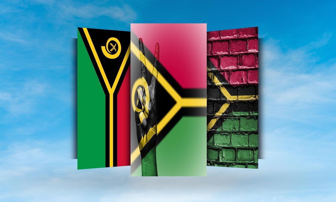 Vanuatu Flag Wallpapers for Android