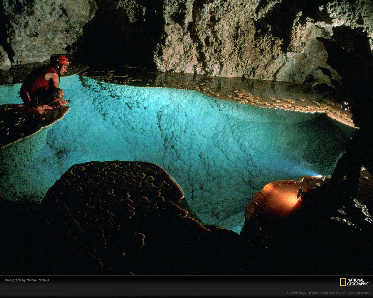 Snowy River Cave Shelf… It doesn’t even look like there is water