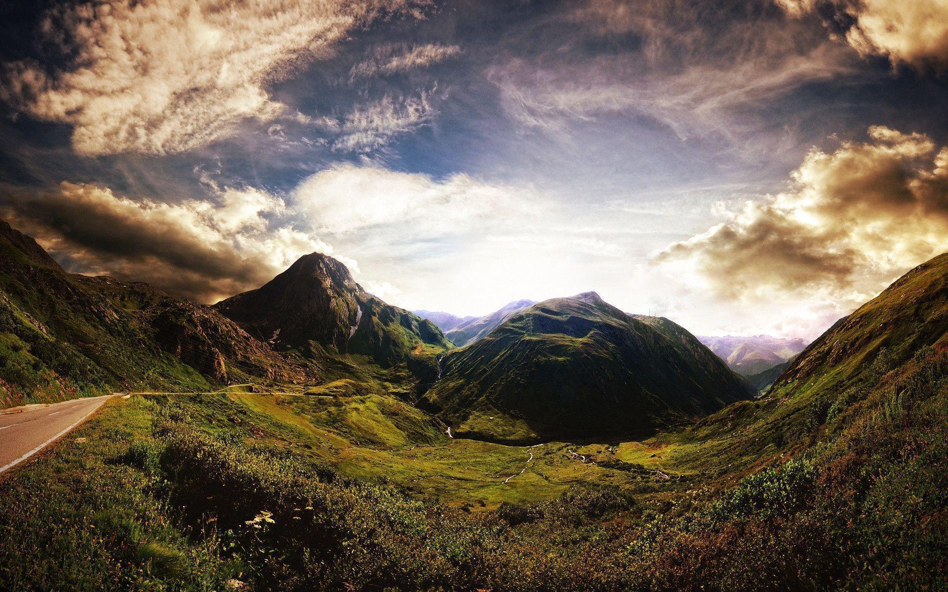 Daily Wallpaper: Beautiful Old Mountains of Swiss Alps