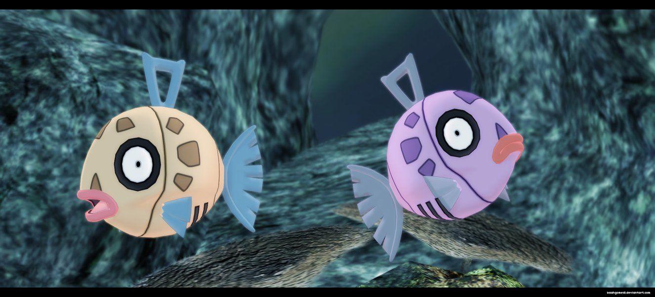 Pokemon MMD: Feebas by kaahgomedl