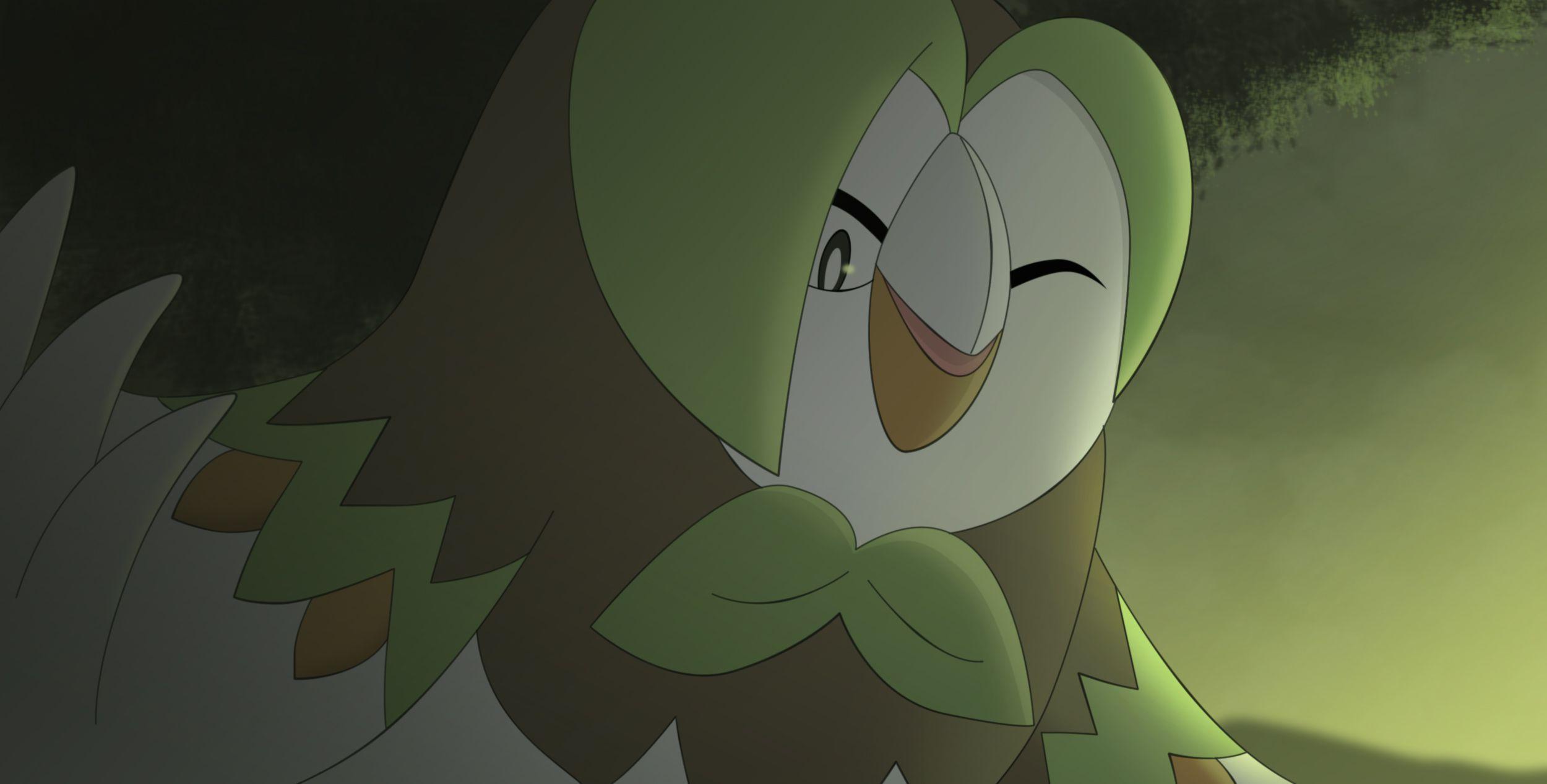 Rowlet’s evolution Dartrix! HD Wallpapers