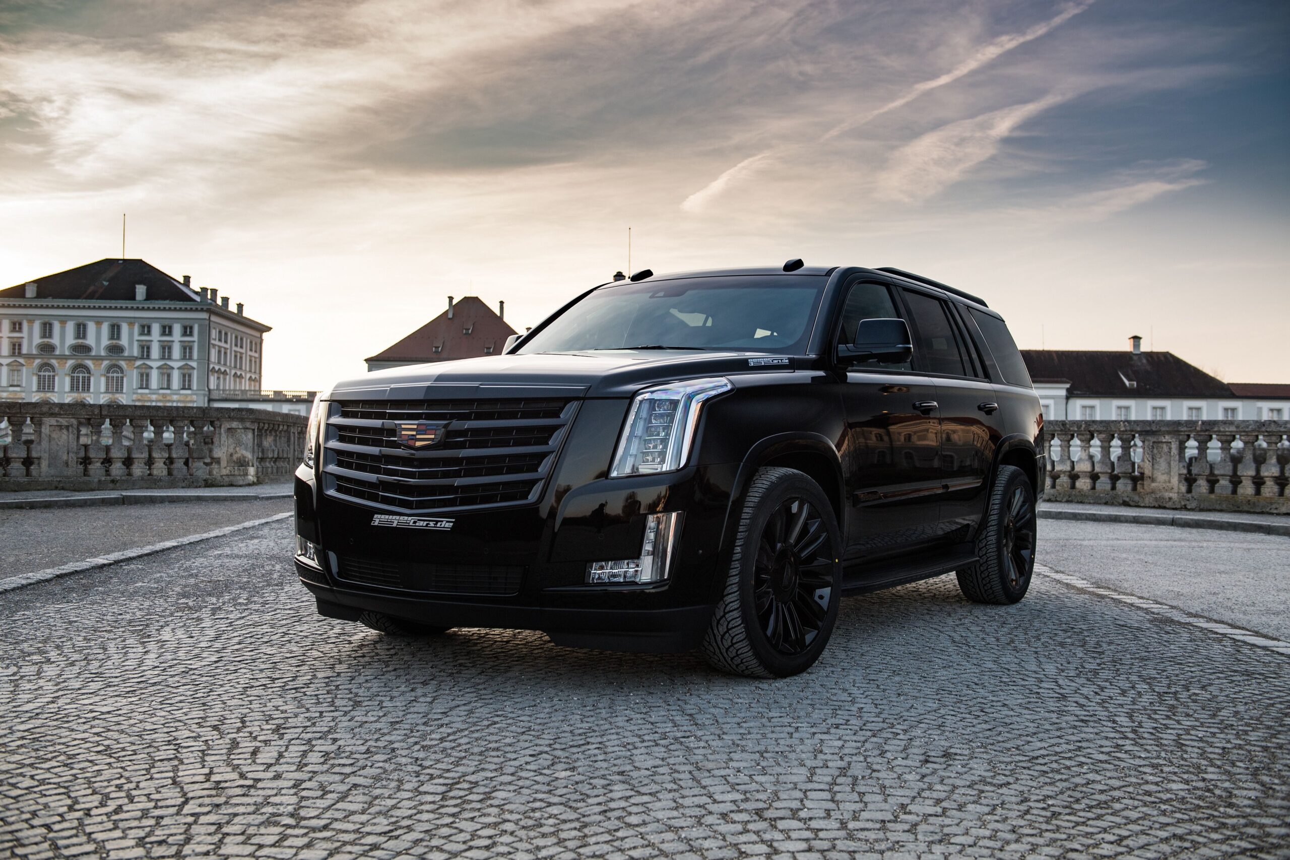 Geiger Cadillac Escalade Black Edition 2018, HD Cars, 4k Wallpapers