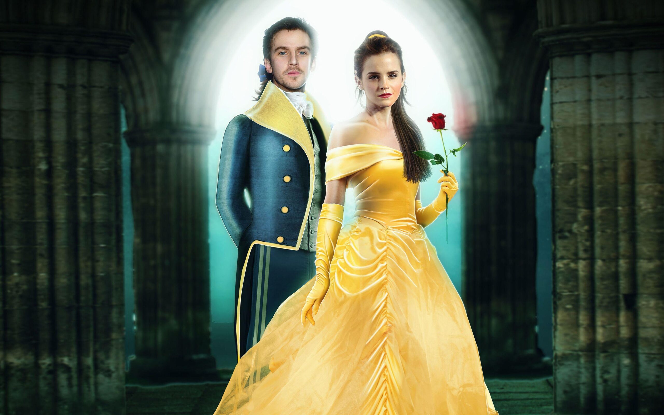 Beauty And The Beast Dan Stevens Emma Watson, HD Movies, 4k