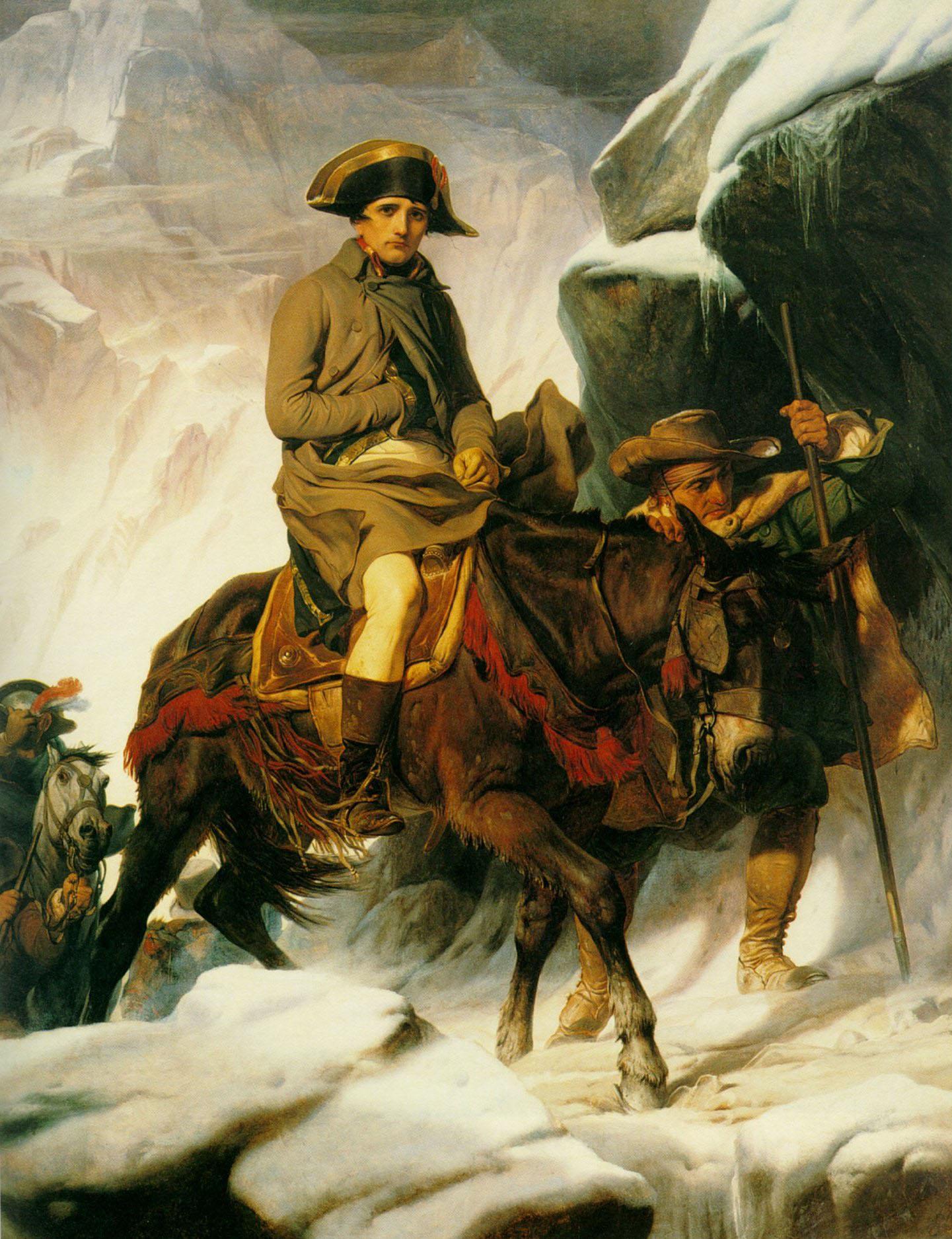 Napoleon Bonaparte I image Napoelon crossing the Alps HD wallpapers