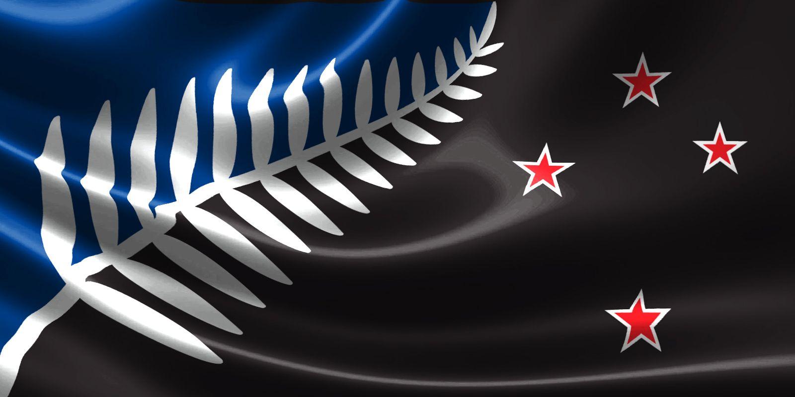 Free Download Newzealand Silver Fern Flag Hd Pics