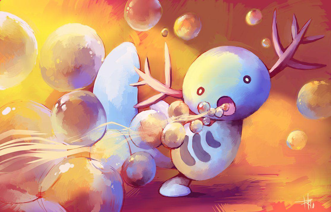 Pokemon of the day, Gen 2! WOOPER/Quagsire!!!!!!