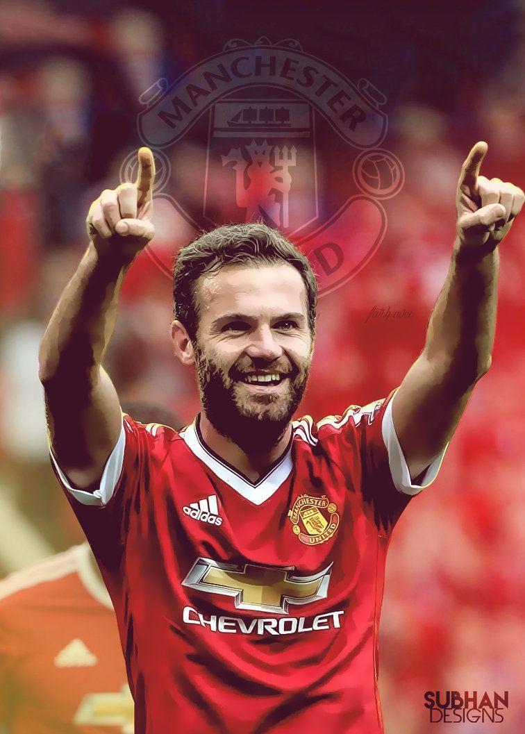 Juan Mata Mobile Wallpapers 2016 by SubhanDesigns