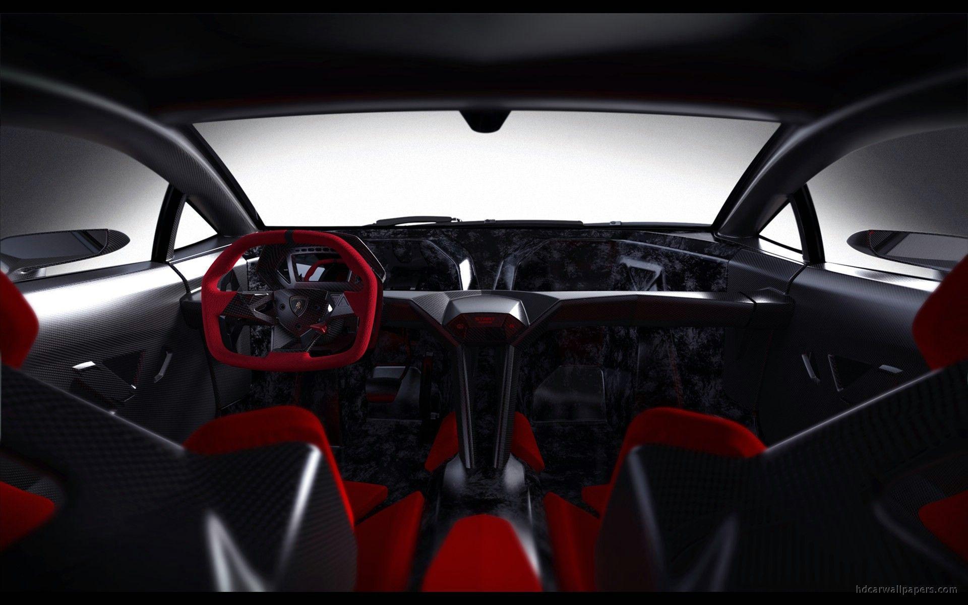 2010 Lamborghini Sesto Elemento Concept Interior Wallpapers