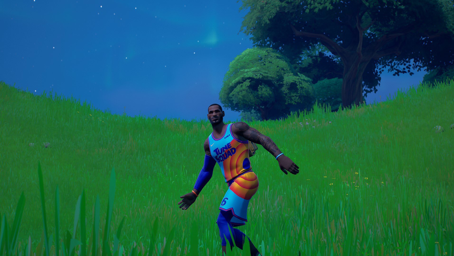 Tune Squad LeBron Fortnite wallpapers