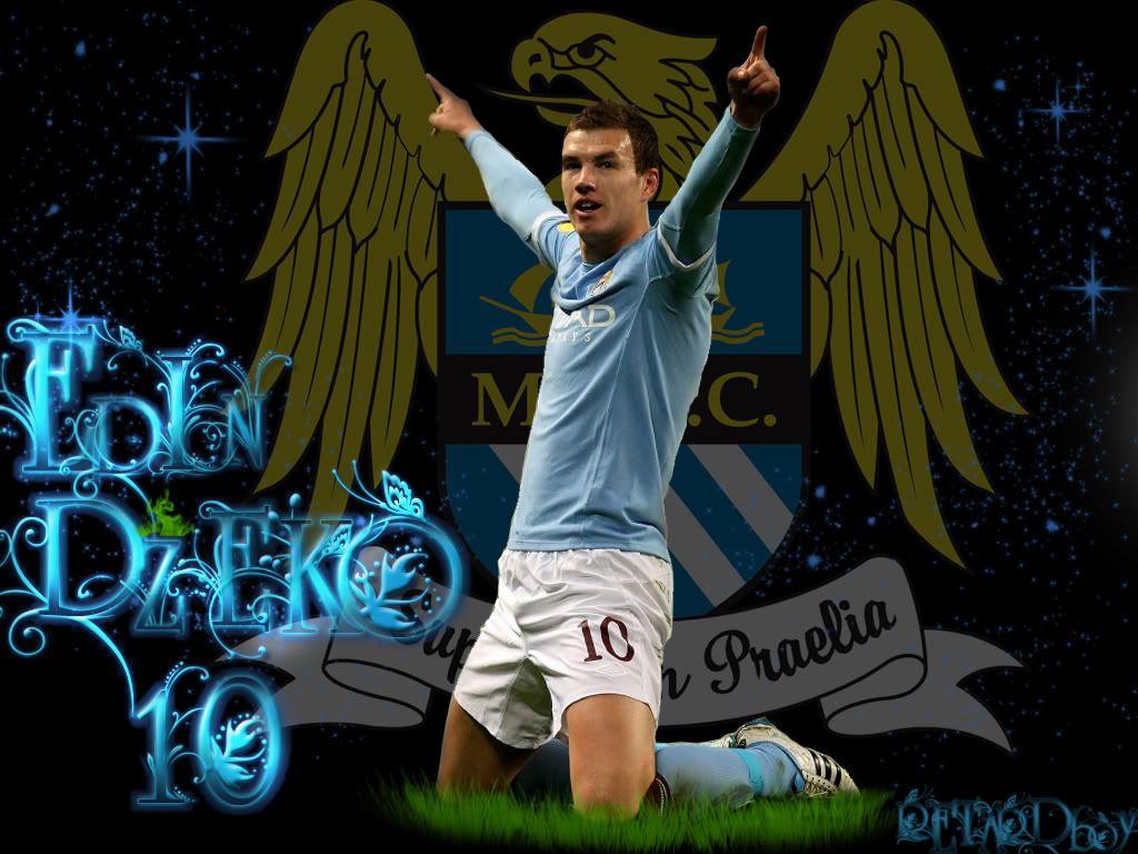 edin dzeko manchester city fc soccer wallpapers 157948 Image