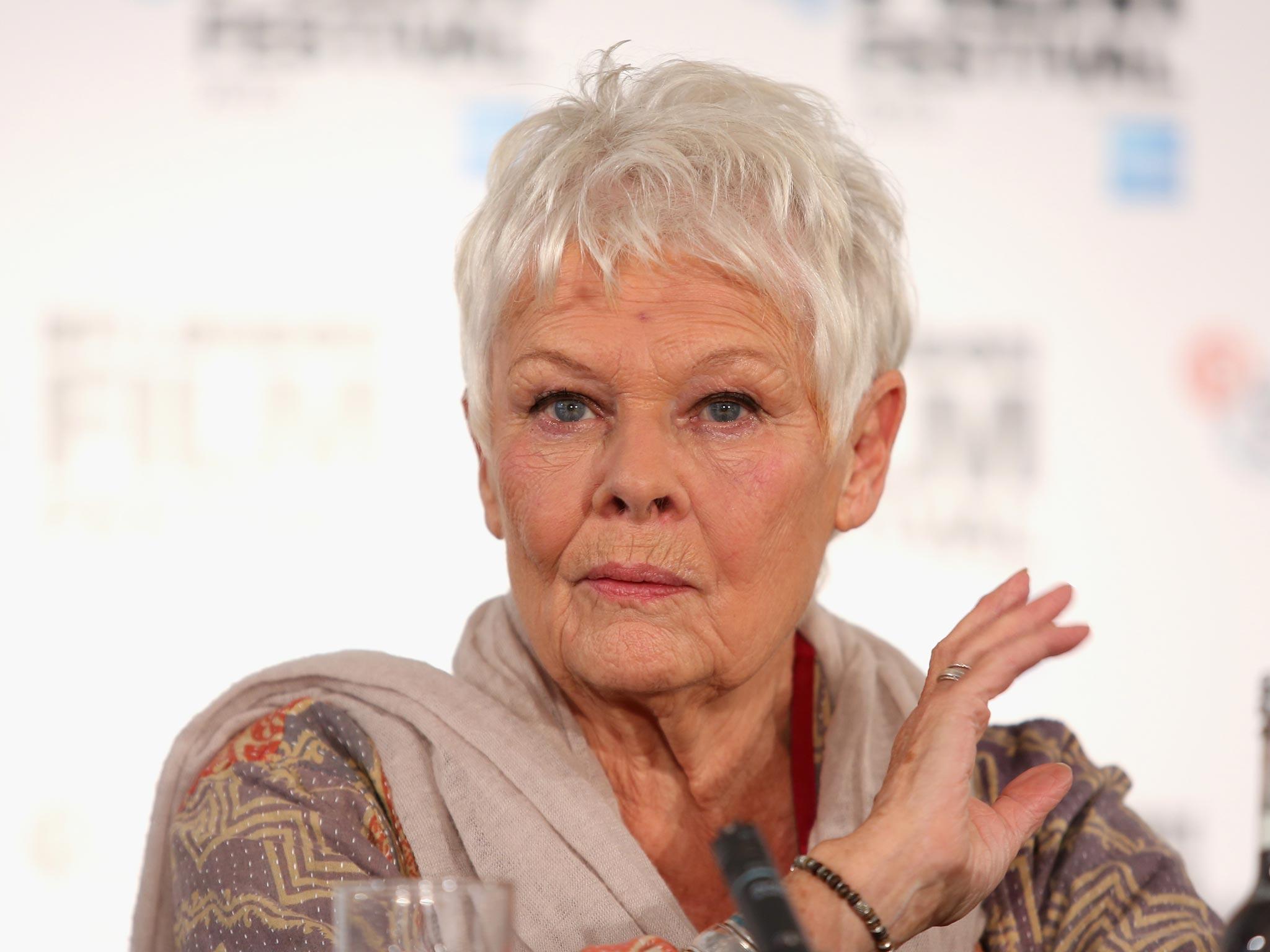 Judi Dench can’t read scripts because of failing eyesight