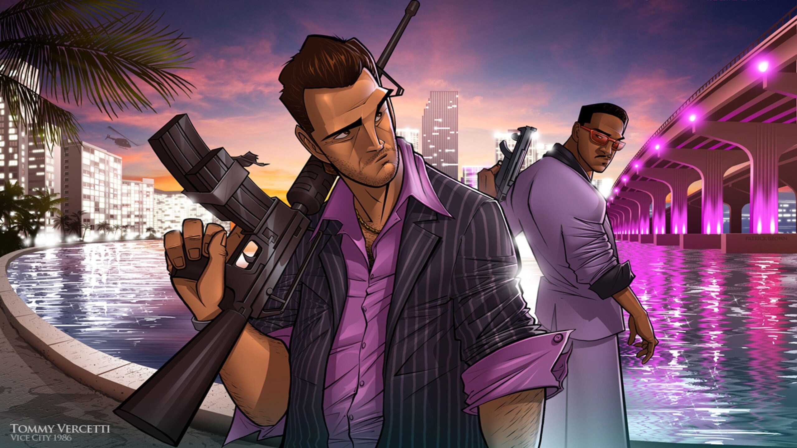 Download Wallpapers Tommy vercetti, Grand theft auto