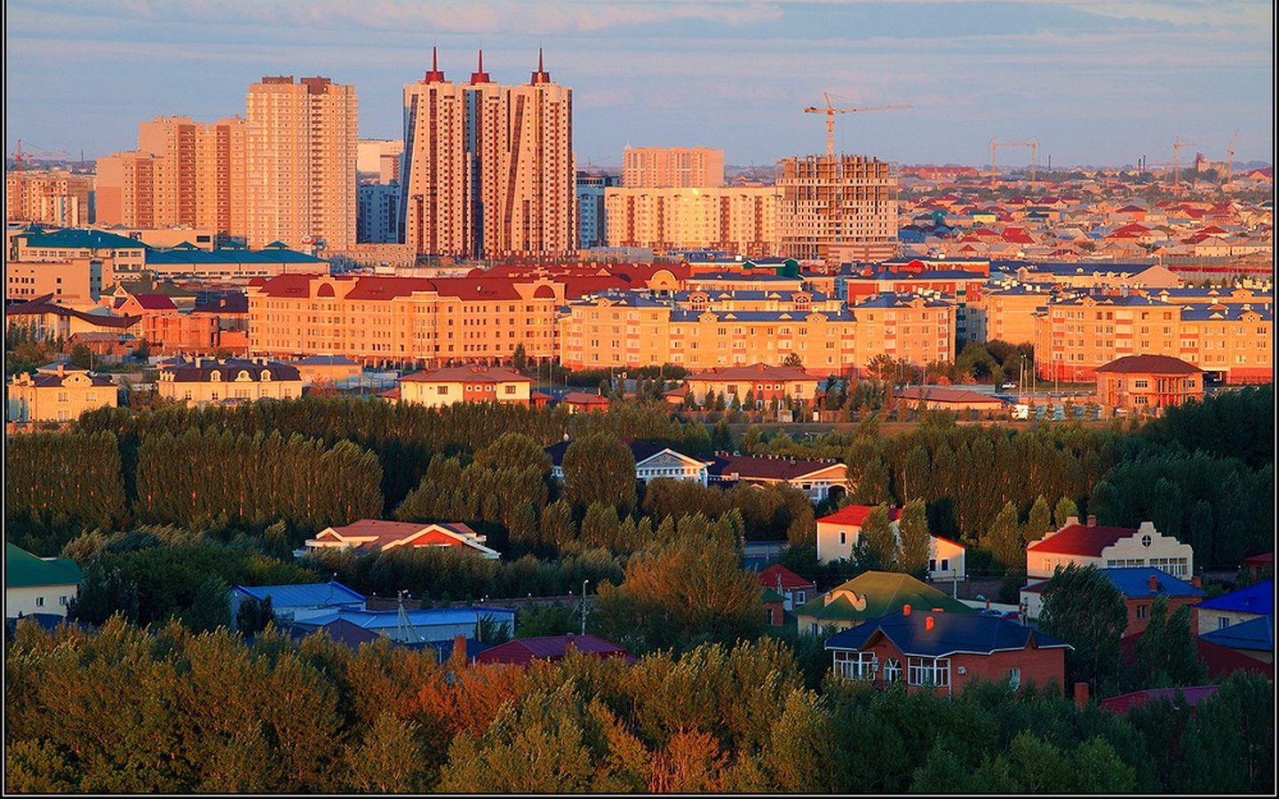 Image Kazakhstan Cities Houses