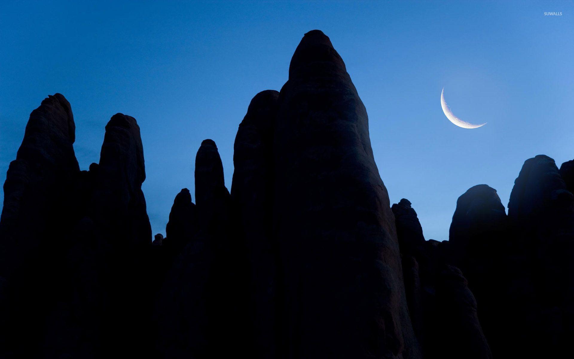 Crescent moon wallpapers