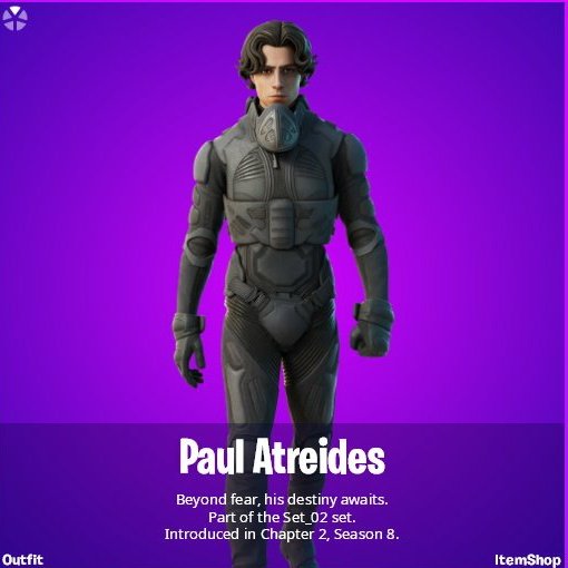 Paul Atreides Fortnite wallpapers