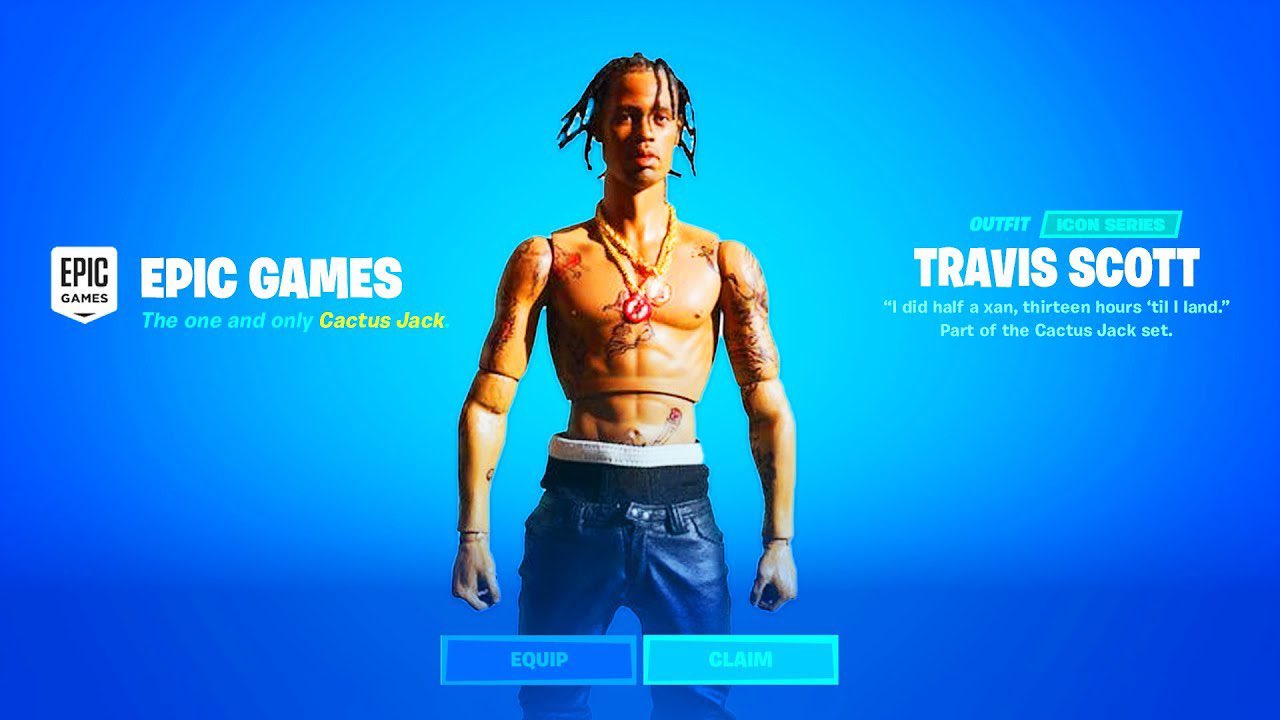 Travis Scott Fortnite wallpapers