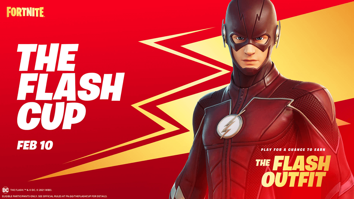 The Flash Fortnite wallpapers