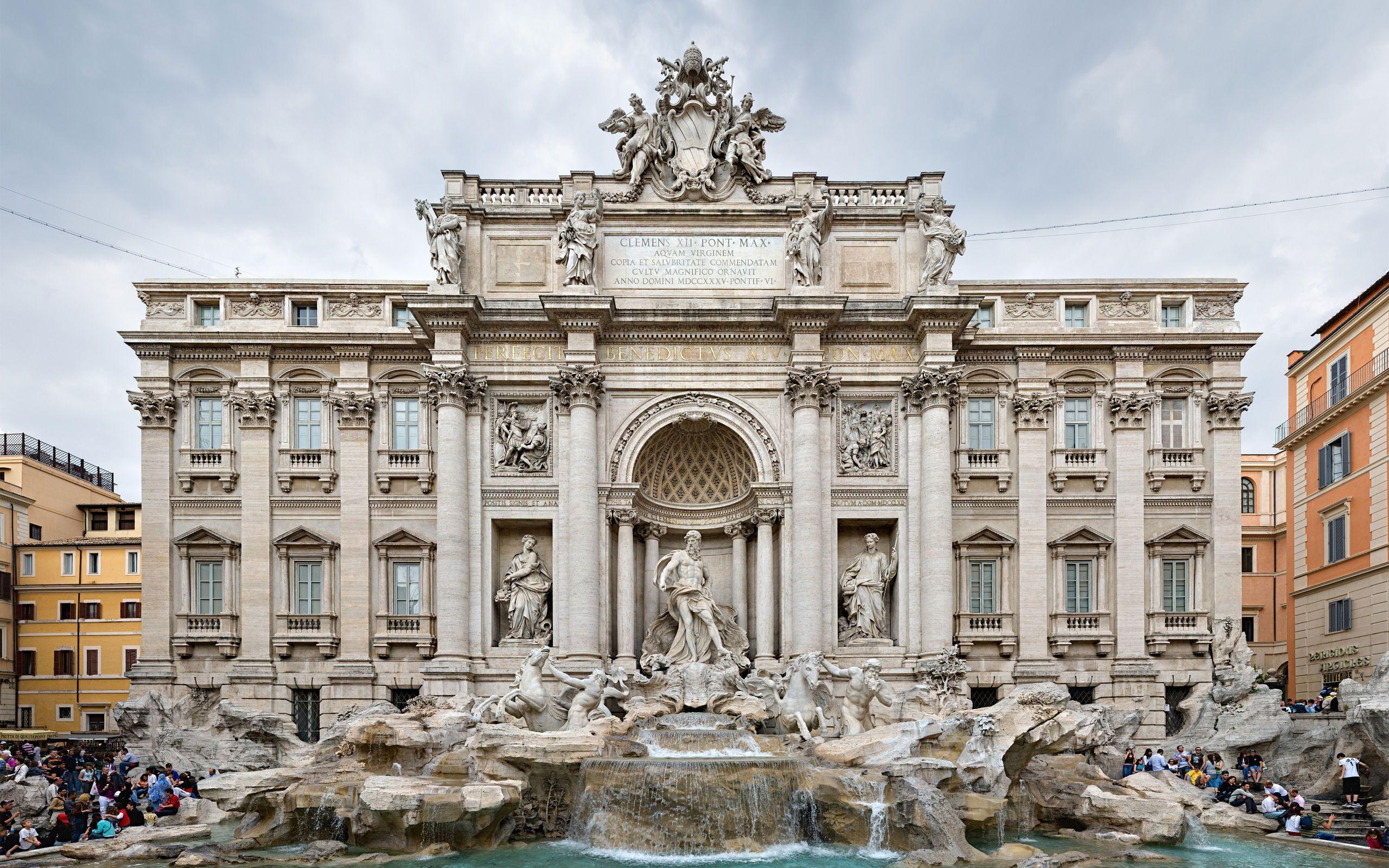 Fontana di Trevi Italy HD Wallpapers