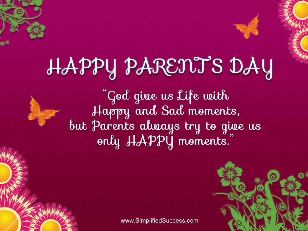 Happy Parents Day 2014 wallpapers, quotes, image and Paintings