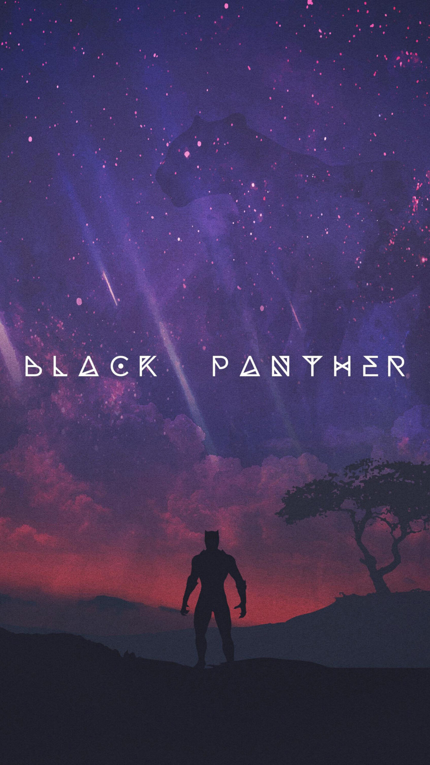 Black Panther Movie Artwork 2018 Sony Xperia X,XZ,Z5